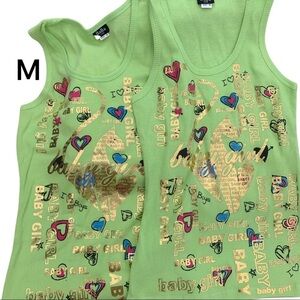 Cute baby girl tank